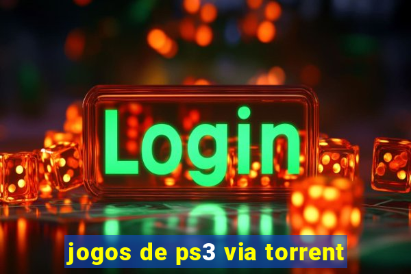 jogos de ps3 via torrent